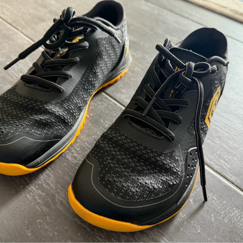 Born Primitive Black and Yellow Athletic Shoes